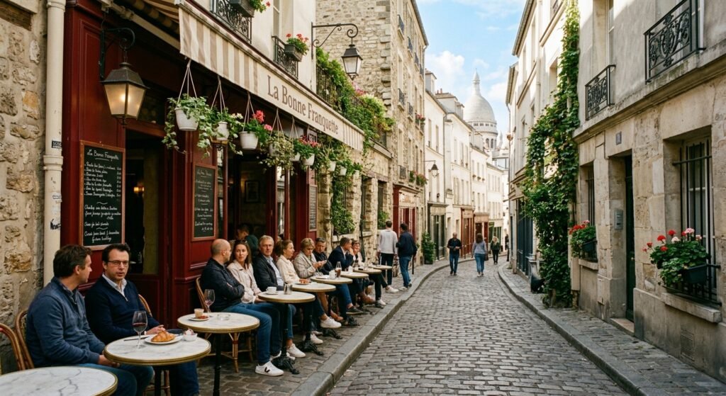 Parisian cafes
