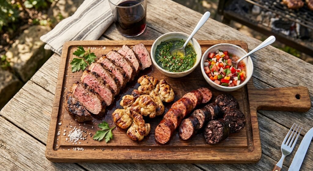 authentic Argentine asado