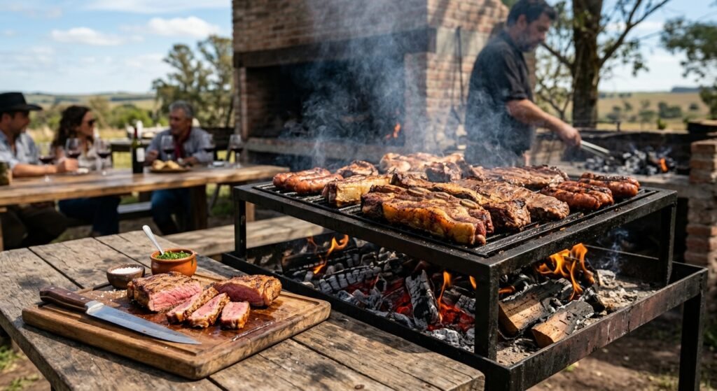 authentic Argentine asado