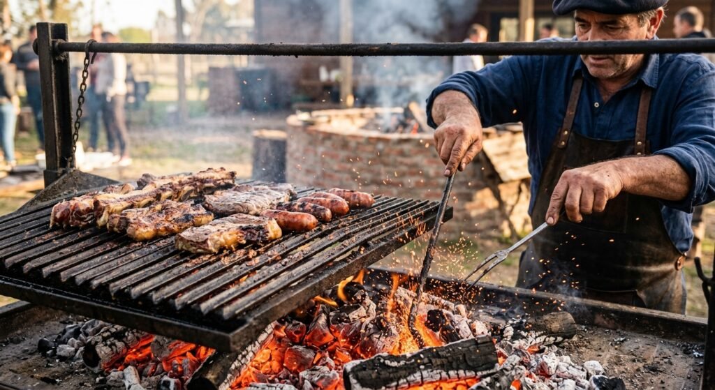 authentic Argentine asado