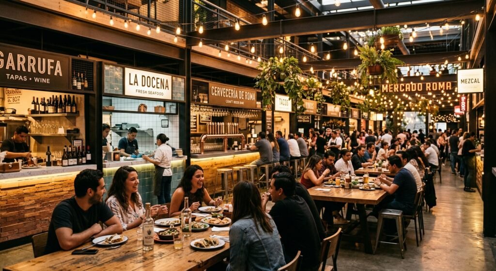 food markets in Mexico City