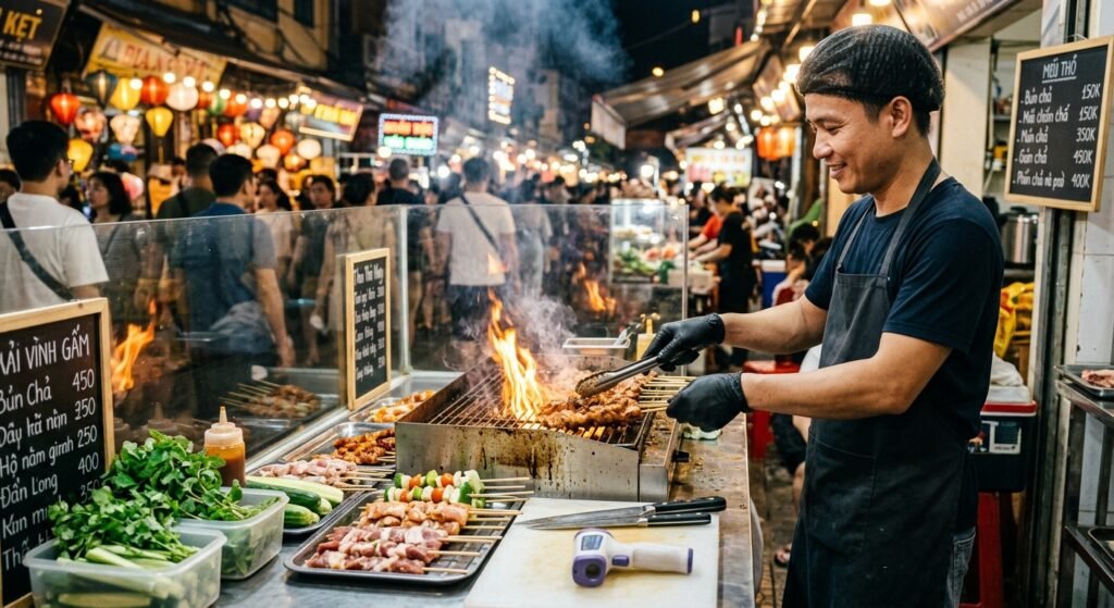 night market etiquette