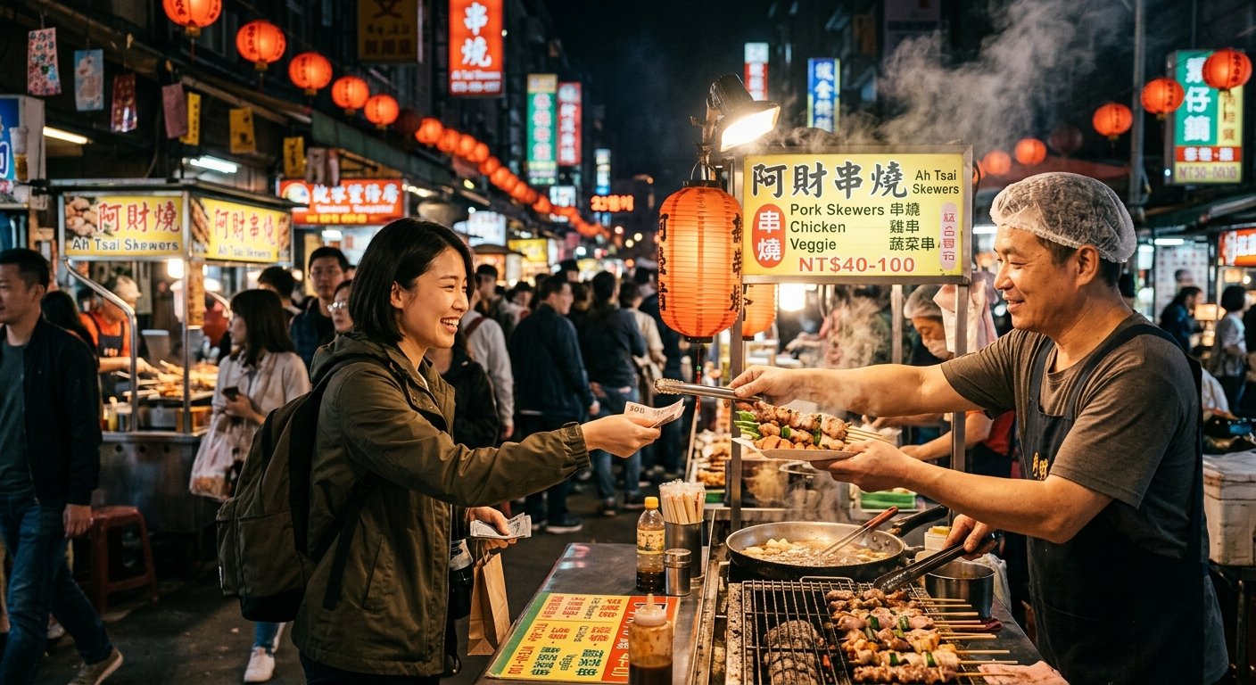 night market etiquette