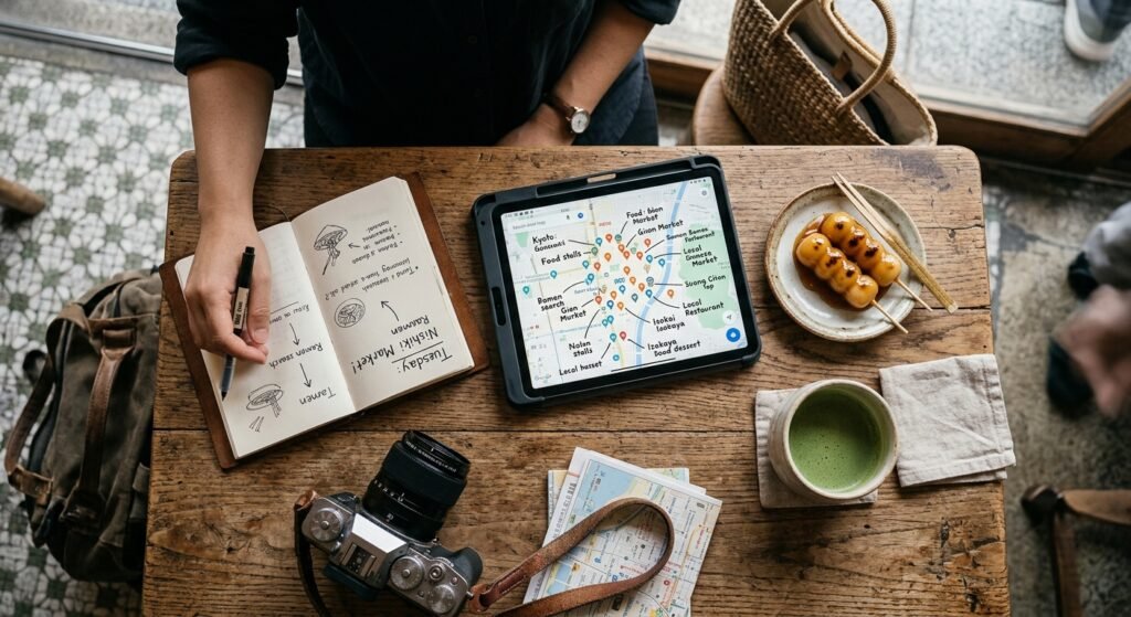 self-guided vs paid food tours