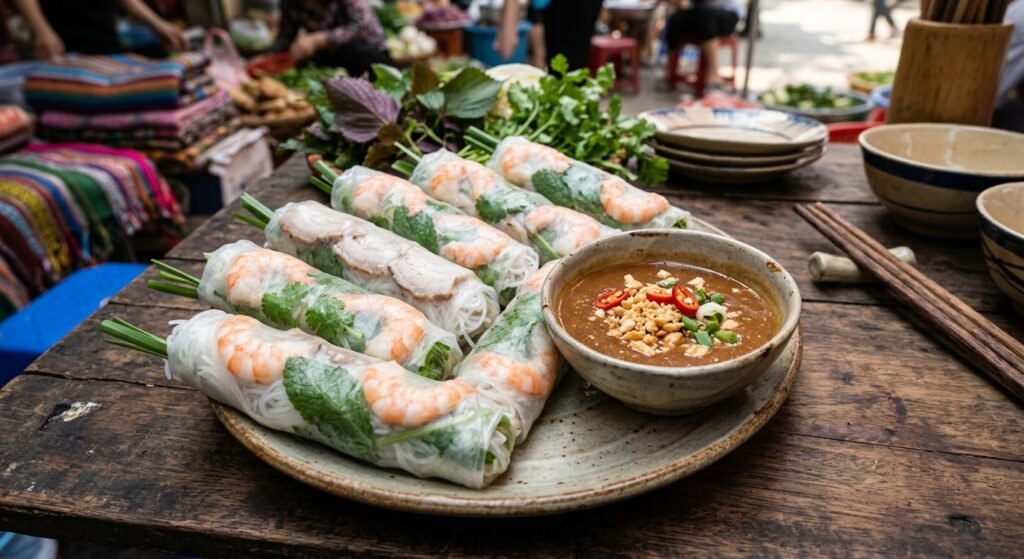 street food snacks in Vietnam