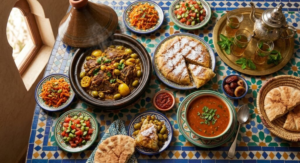 traditional Moroccan dishes